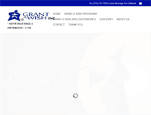 Tablet Screenshot of grantawishincchicago.org